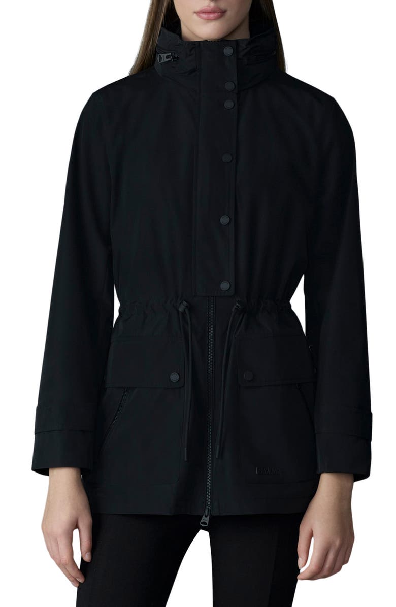 Mackage Keryn-Z Water Repellent Jacket, Main, color, Black