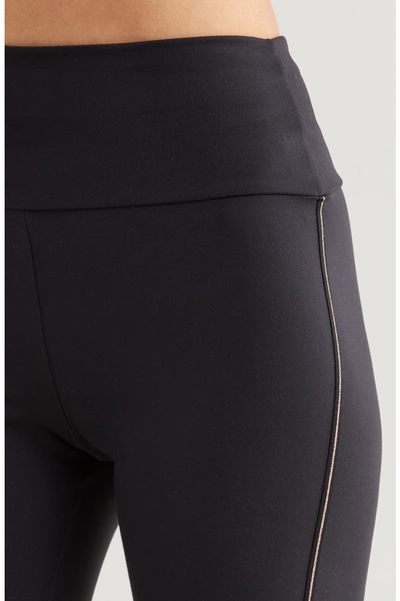 Harmony High Waist Bike Shorts, Alternate, color, BLACK