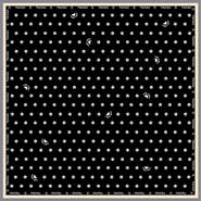 SILKSILKY Pure Silk Paw Print Square Scarf