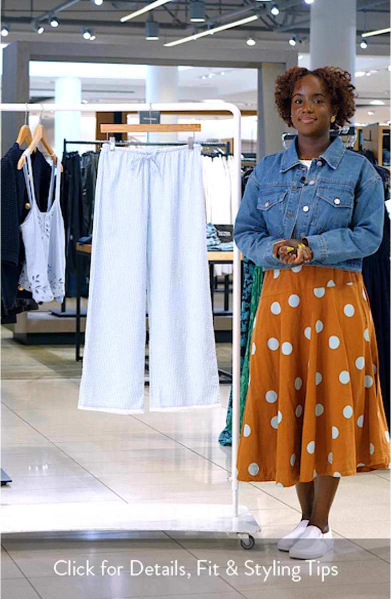 Seersucker Sleep Pants, sales video thumbnail