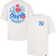 '47 Men's '47 Cream New York Yankees Flora Foundation T-Shirt