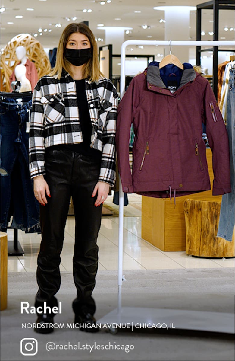 Meade Hooded Snow Jacket with Faux Fur Trim, sales video thumbnail