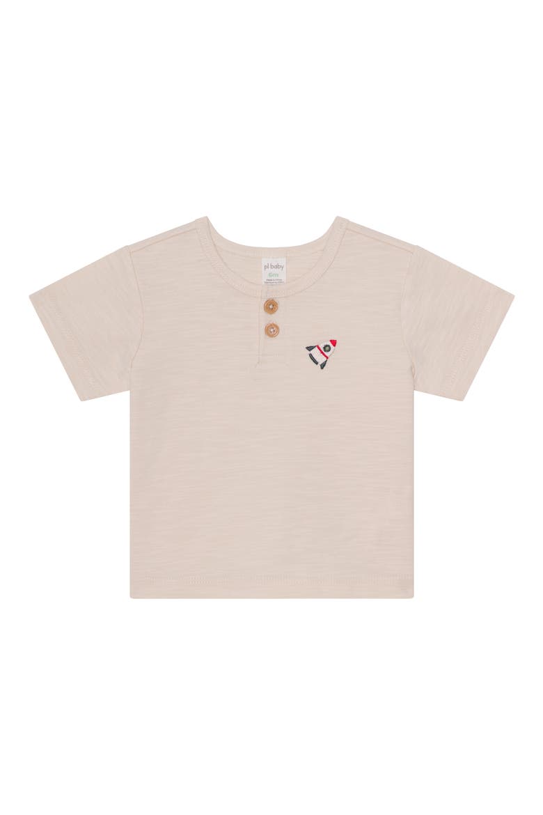 Rocket Henley, Shorts & Hat Set, Alternate, color, OLIVE ROCKET