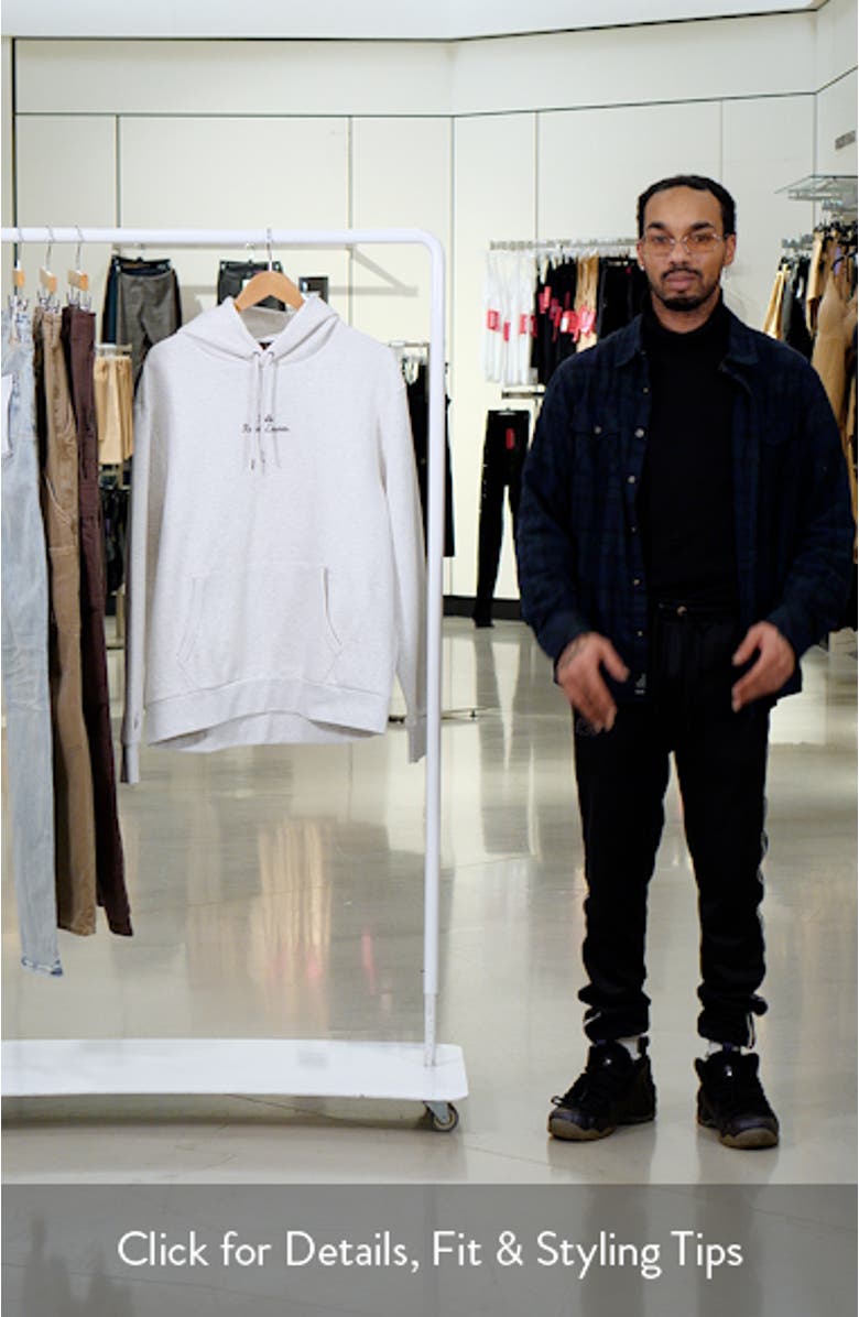 Logo Double Knit Hoodie, sales video thumbnail