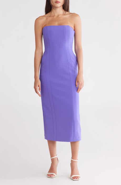 A.L.C. Elizabeth Strapless Midi Dress