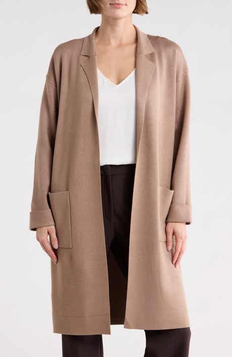 Patch Pocket Long Cardigan