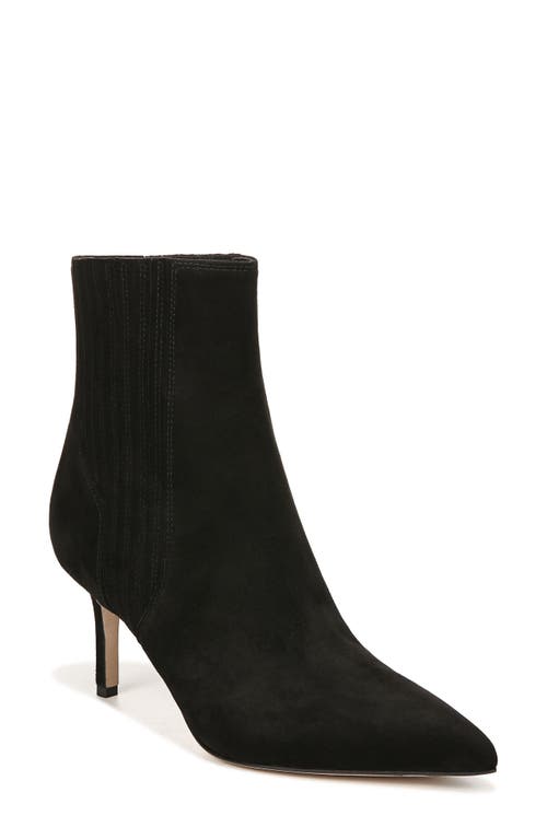 Veronica Beard Lisa 70mm Pointed Toe Bootie In Black