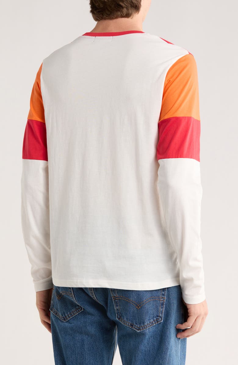 Junk Food NFL Bucs Zone Blitz Cotton Graphic T-Shirt, Alternate, color, Red/ White/ Orange