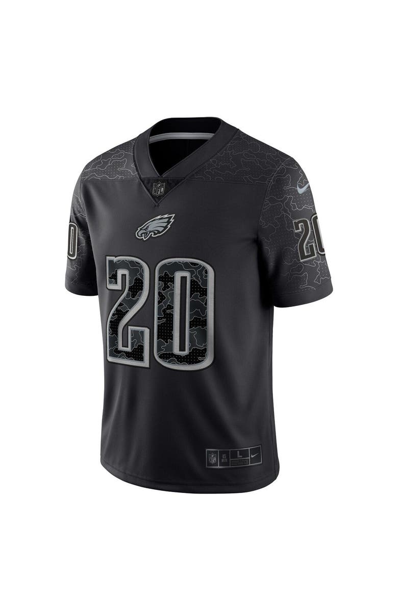 Nike Men's Nike Brian Dawkins Black Philadelphia Eagles Retired Player RFLCTV Limited Jersey, Alternate, color, 