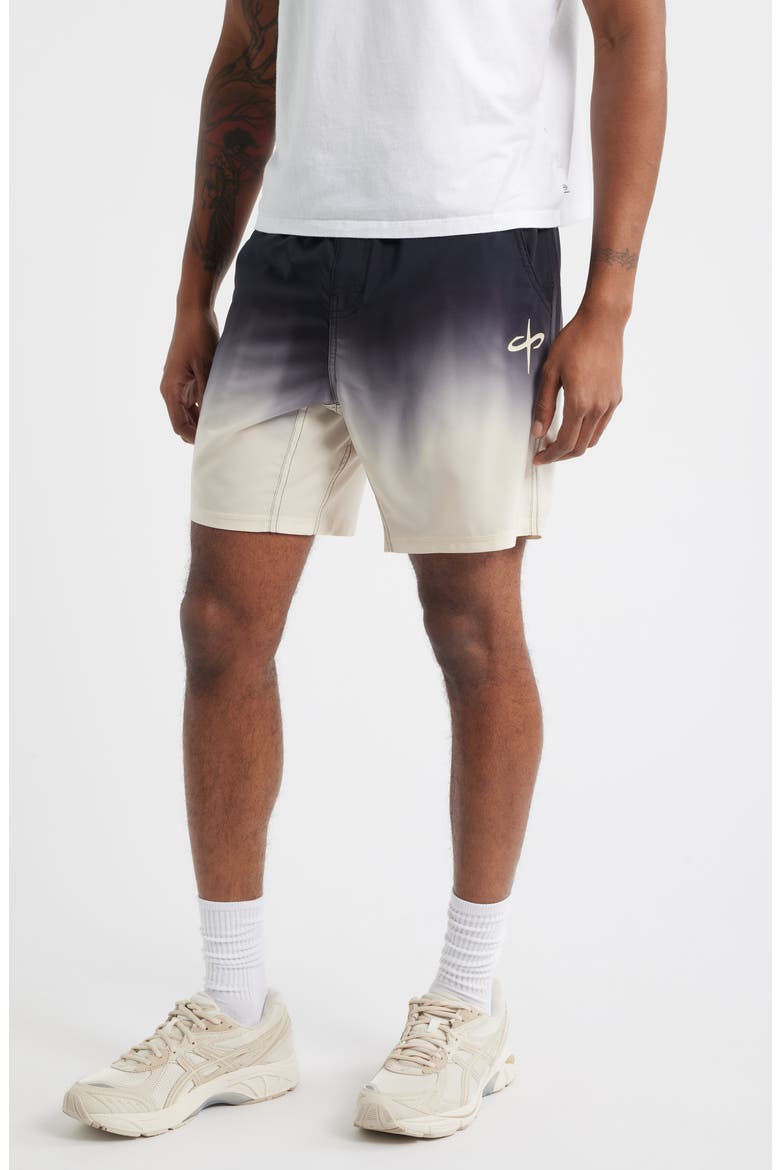 Twitch Edition - Tempo Fade Run Shorts, Main, color, CREAM