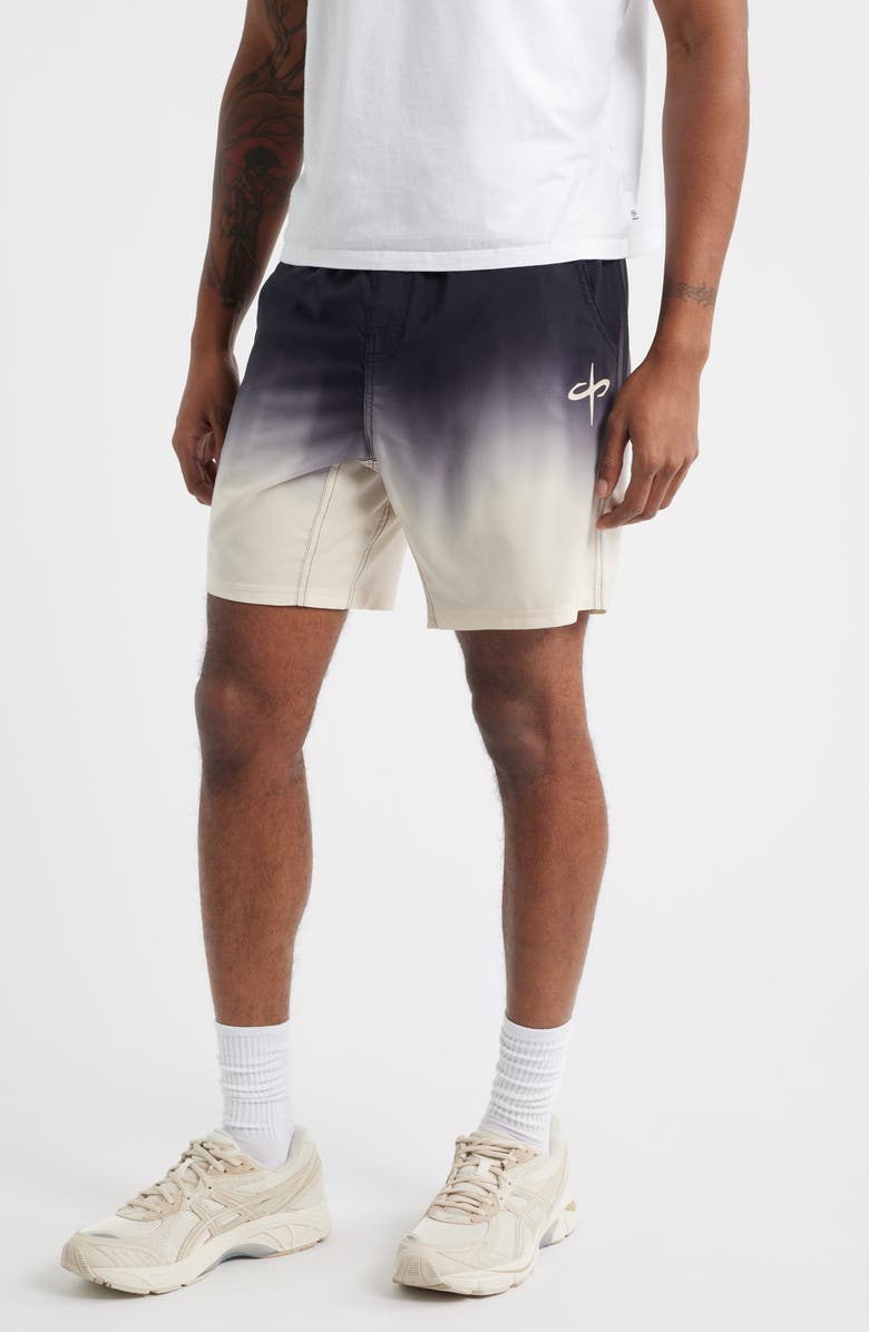 SANTO STUDIO Twitch Edition - Tempo Fade Run Shorts, Main, color, Cream