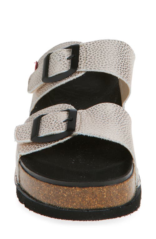 On Foot Naoshima Platform Sandal In Starlight Oro