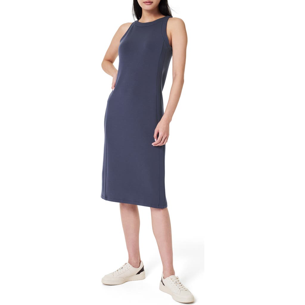 Spanx ® Airessentials Side Stripe Dress In Dark Storm