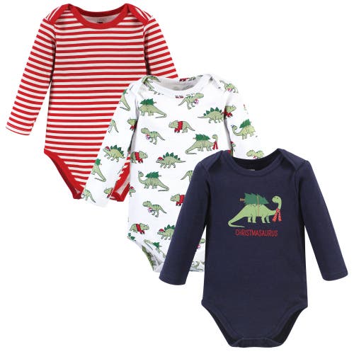 Hudson Baby Everyday Long-sleeve Cotton All-in-ones In Black