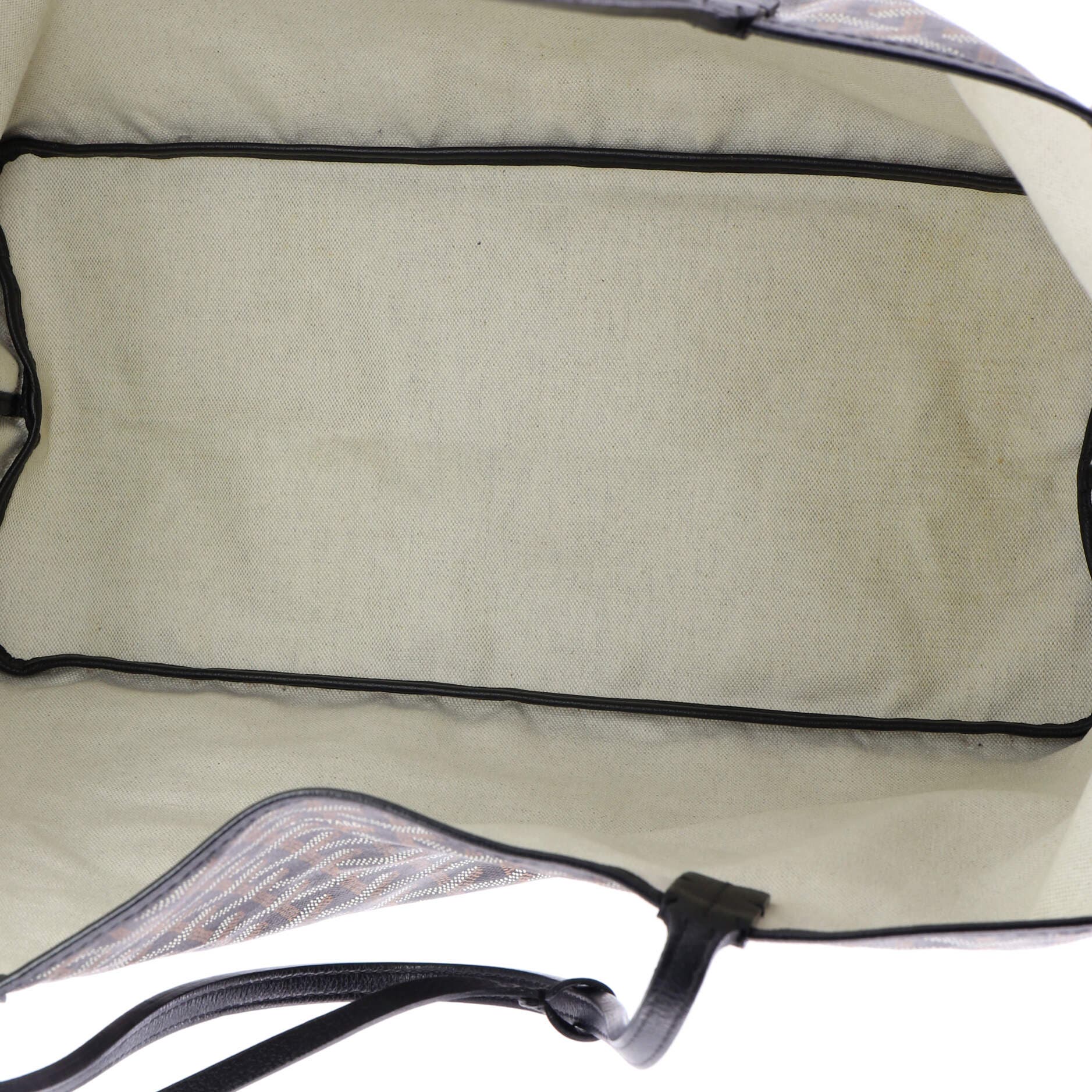 Pre-Owned Goyard Saint Louis Tote Coated Canvas GM, Alternate, color, 