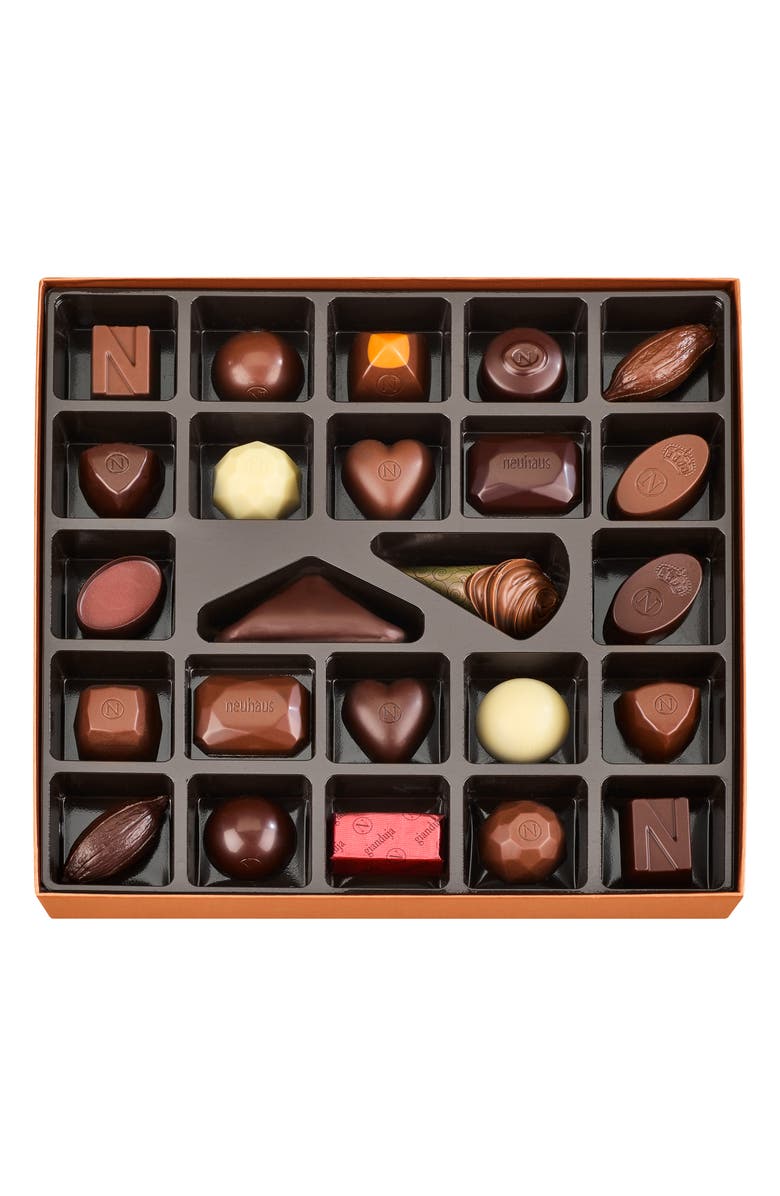 NEUHAUS Milk, Dark & White Collection 24-Piece Gift Box, Alternate, color, Brown