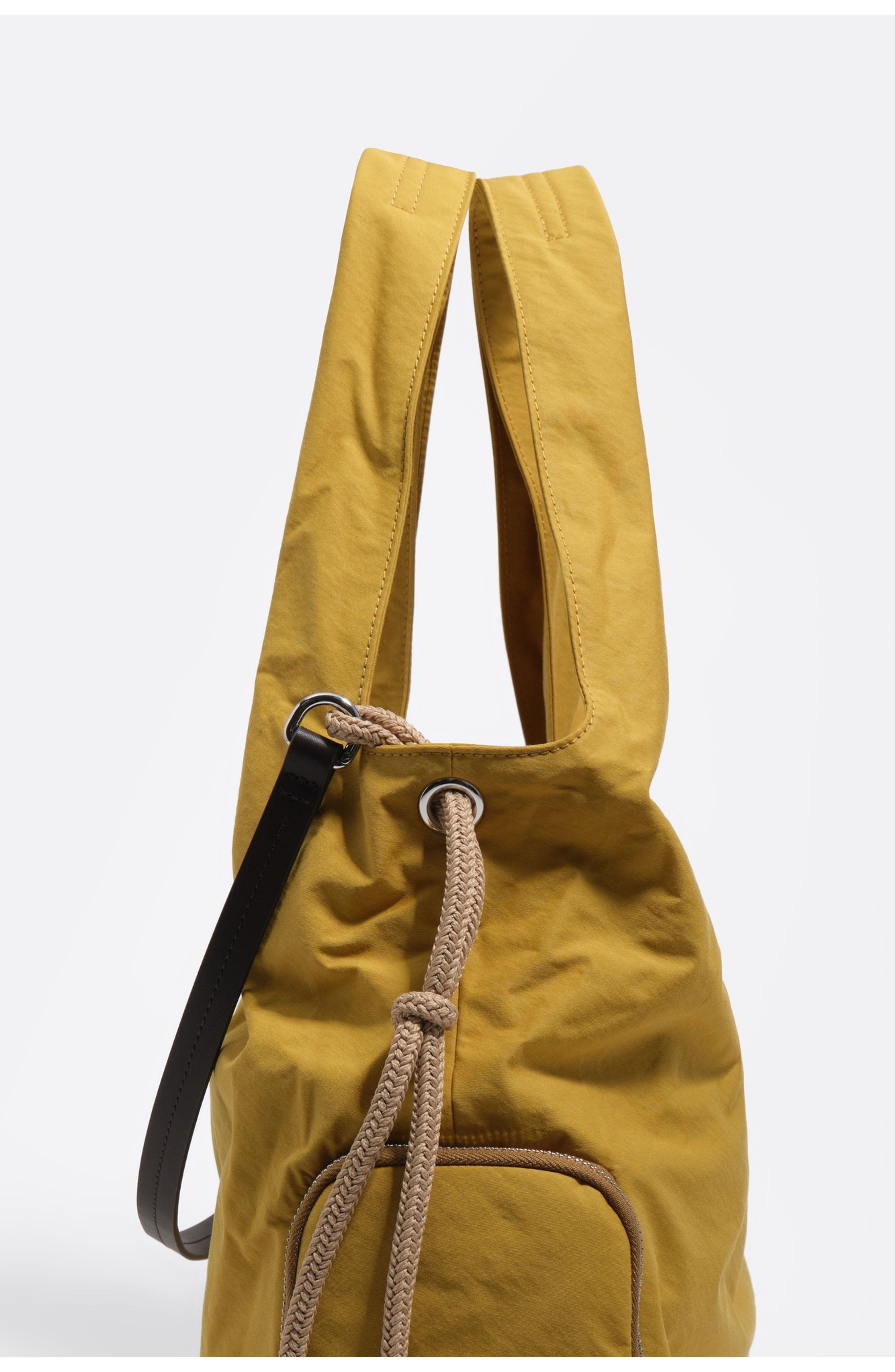 Bimba y Lola Large Oil Paper Pocket Bag, Alternate, color, Oil