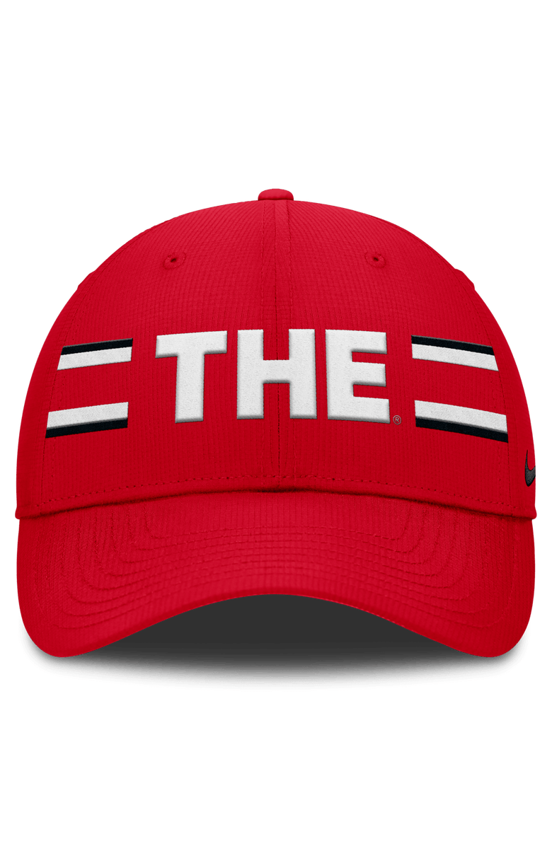 Nike Men's Nike Scarlet Ohio State Buckeyes THE Club Dri-FIT Adjustable Hat, Alternate, color, Scarlet