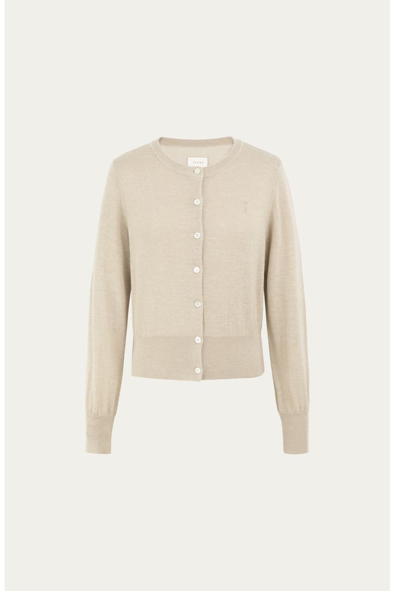 Liora Knitted Cardigan, Alternate, color, beige