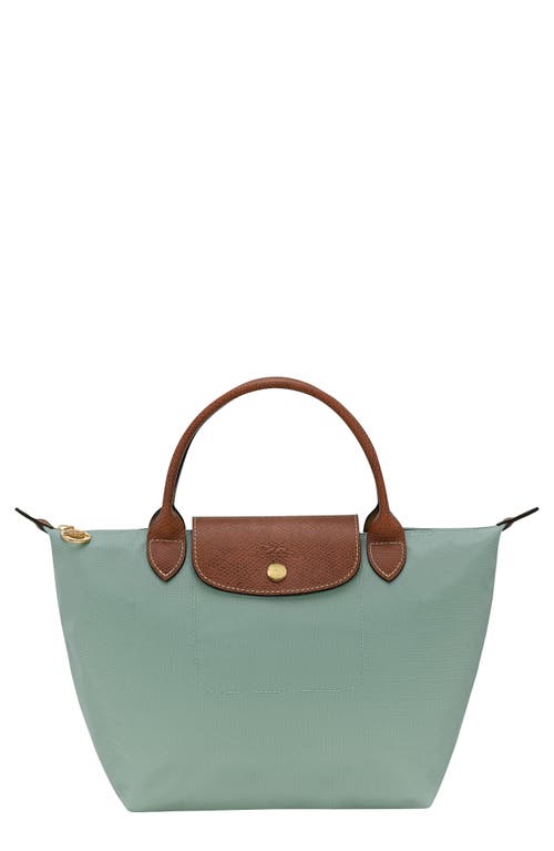 Longchamp Small Le Pliage Original Top Handle Bag In Green