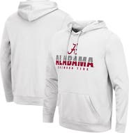 COLOSSEUM Men's Colosseum White Alabama Crimson Tide Lantern Pullover Hoodie