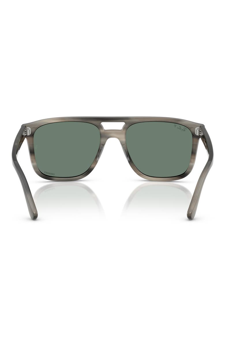 58mm Polarized Square Sunglasses, Alternate, color, HAVANA GRADIENT