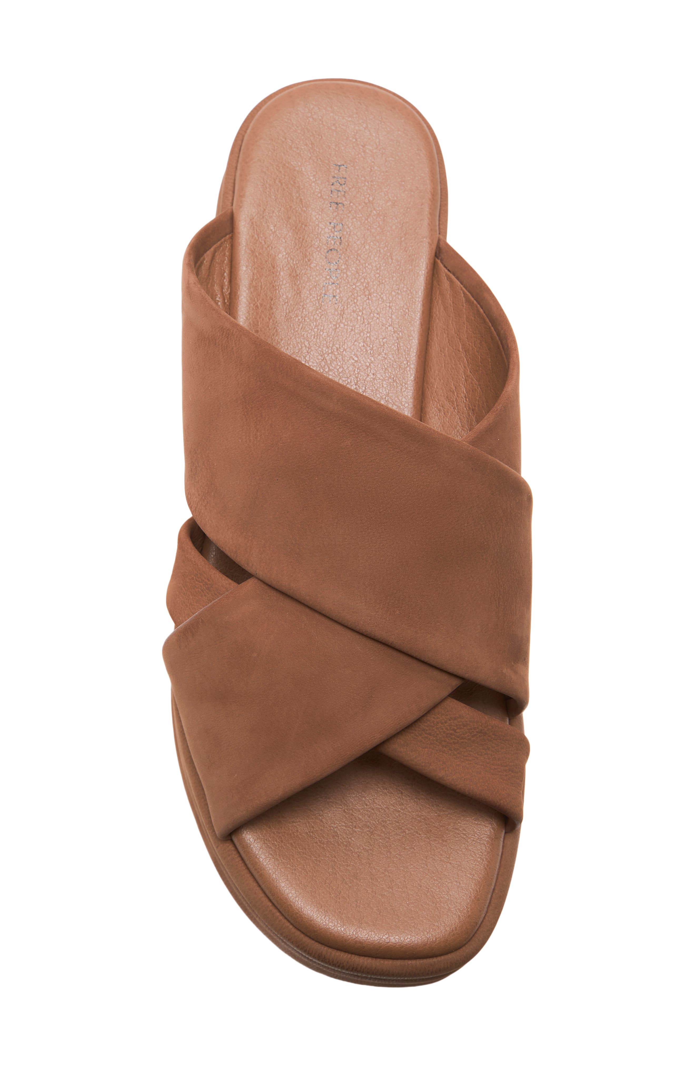 Free People Wanderbay Platform Wedge Slide Sandal, Alternate, color, 
