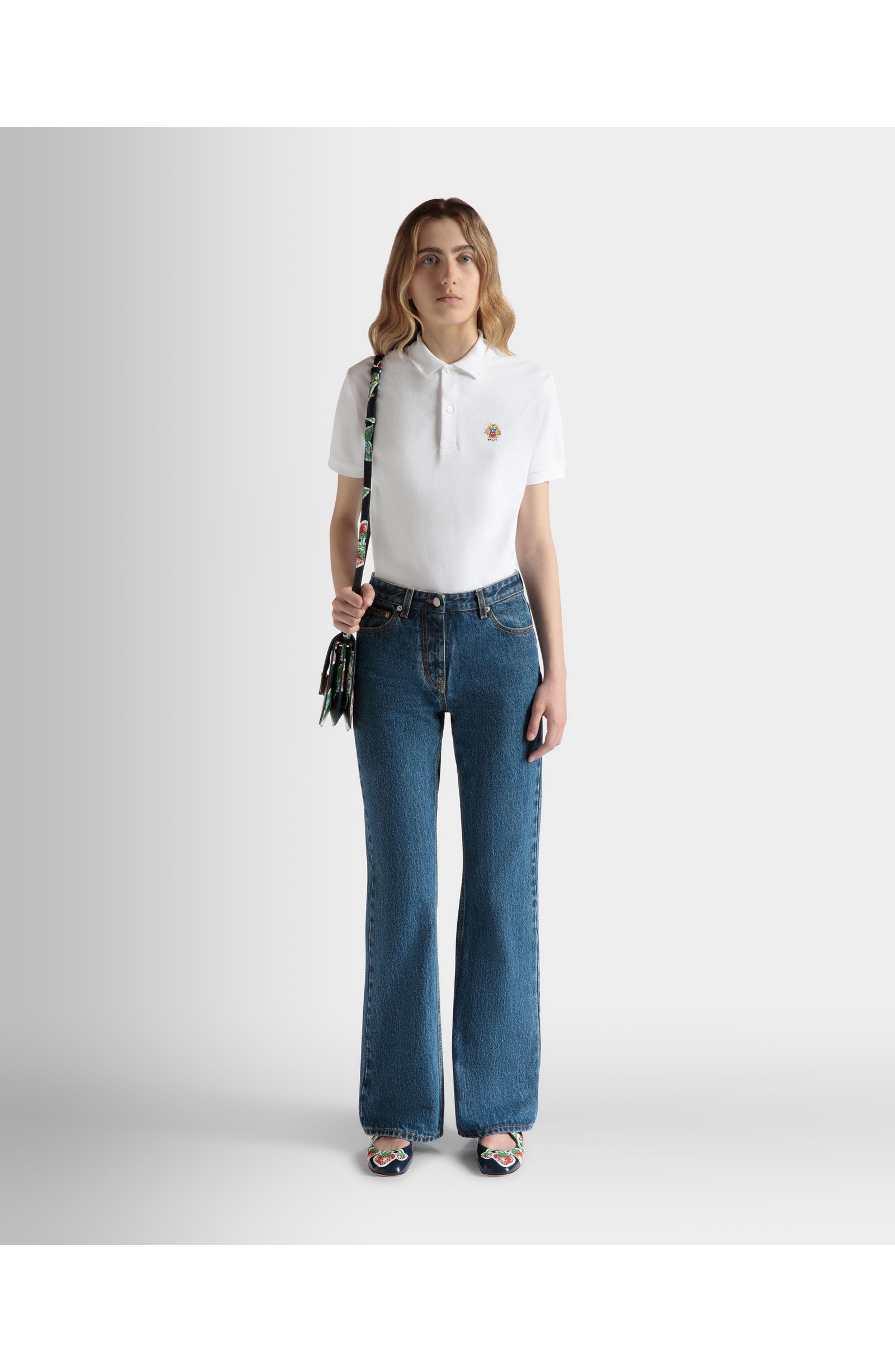 Flared Denim Pants - image 2
