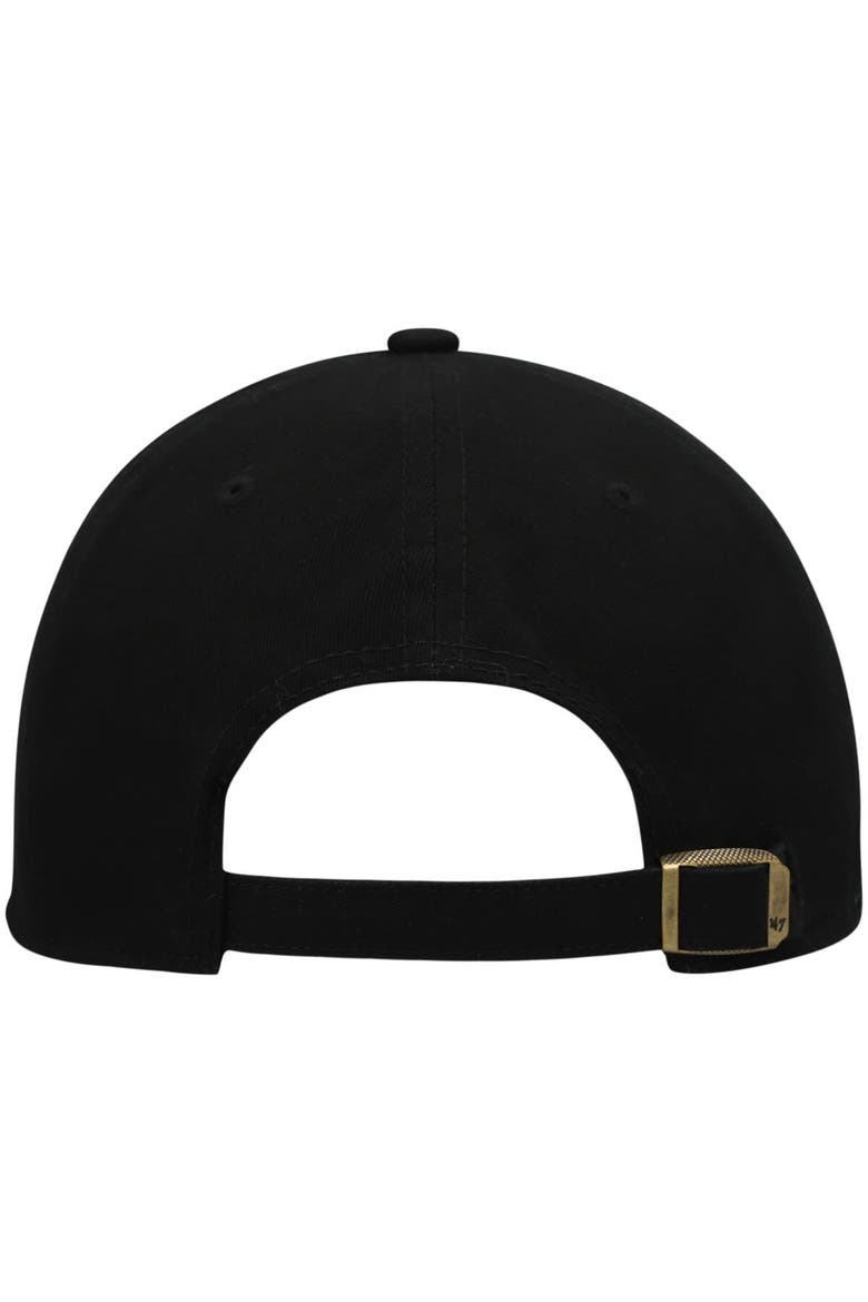 Women's '47 Black Baltimore Orioles Team Miata Clean Up Adjustable Hat, Alternate, color, Black