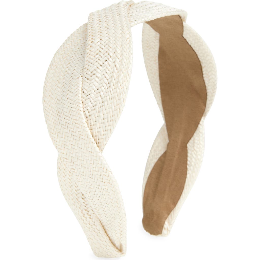 Tasha Twisted Straw Headband
