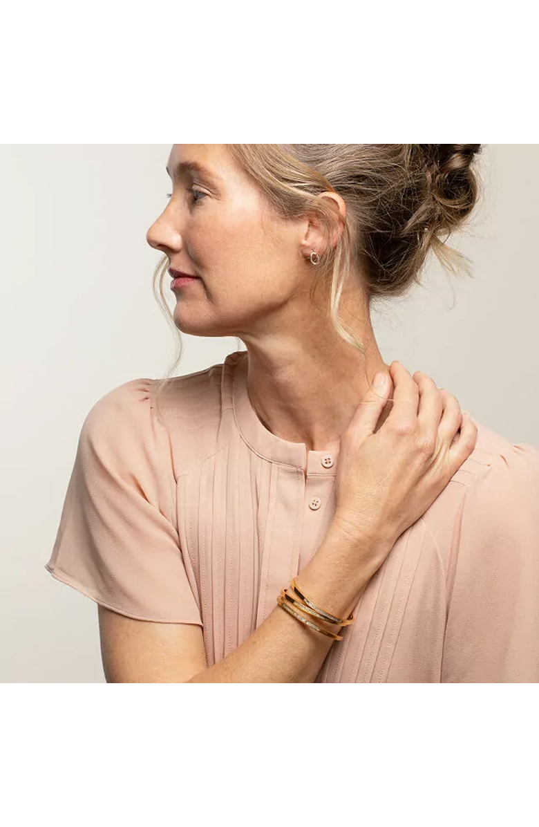 Uncommon Goods Sliced Raw Diamond Bracelet by Shana Gulati, Alternate, color, Gold With Diamonds