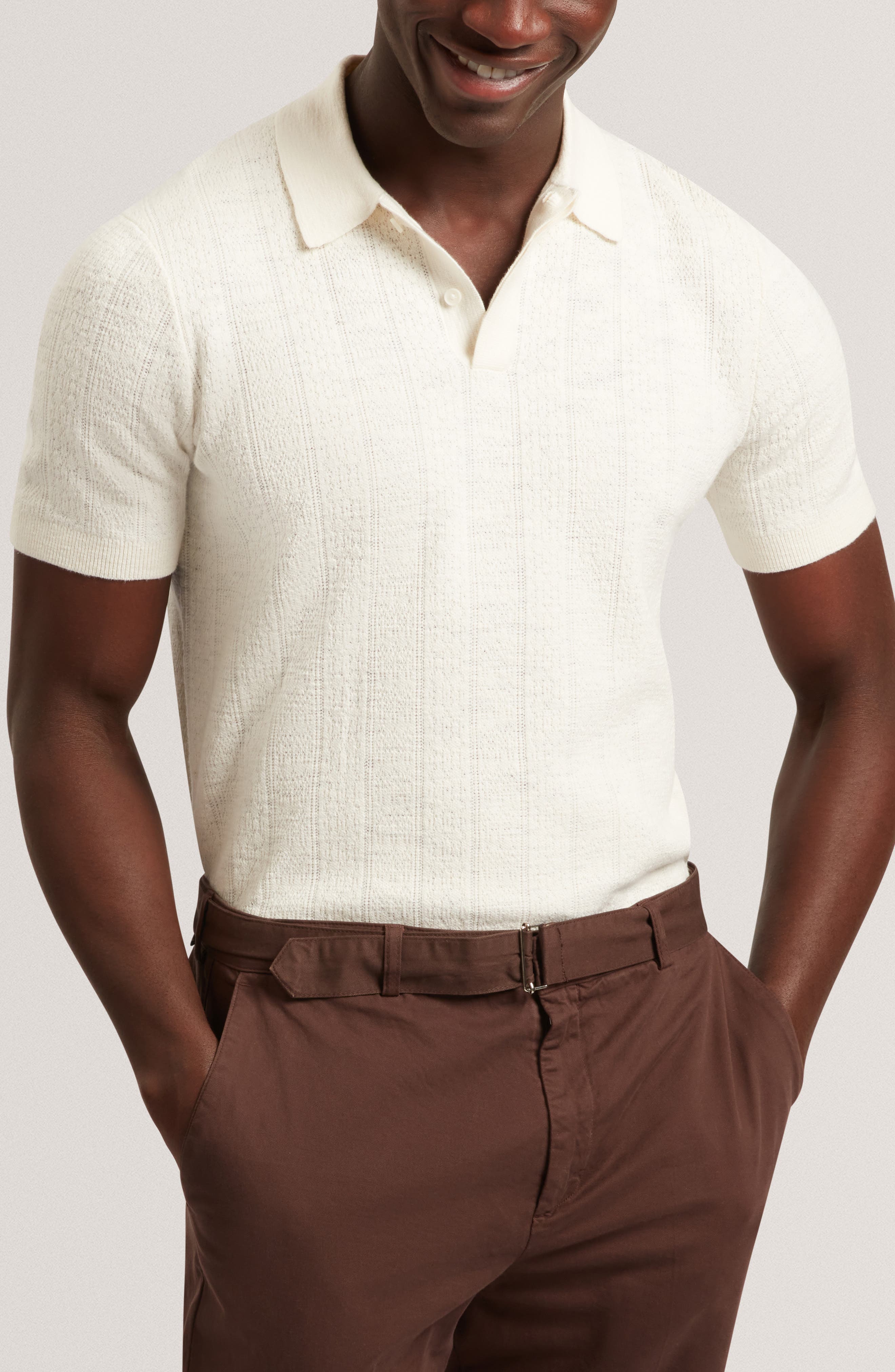 Edgard Cotton & Linen Polo