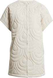 Ilse Jacobsen Blossom Short Sleeve Quilted Cape