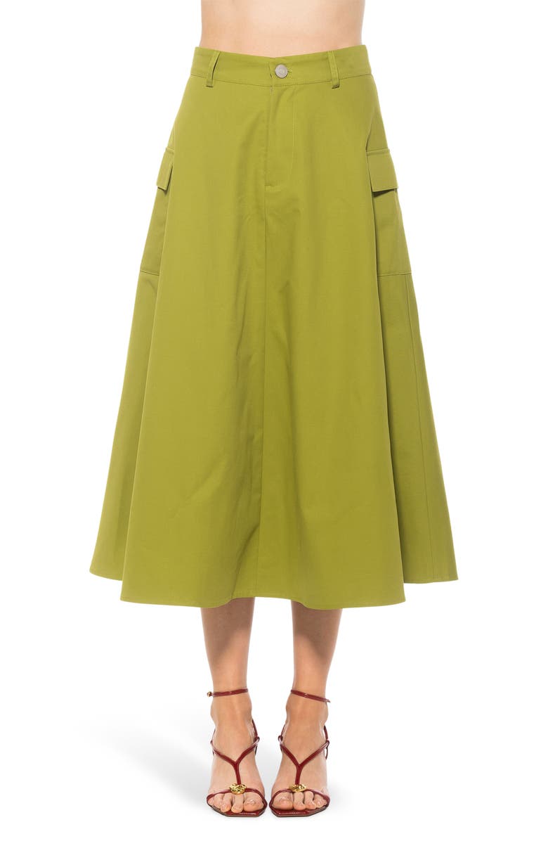 Avery Cargo Midi Skirt