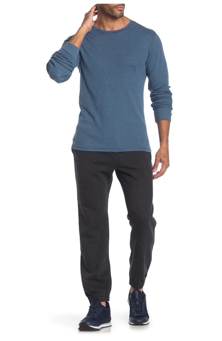 Volcom Foreman Fleece Heathered Knit Joggers, Alternate, color,