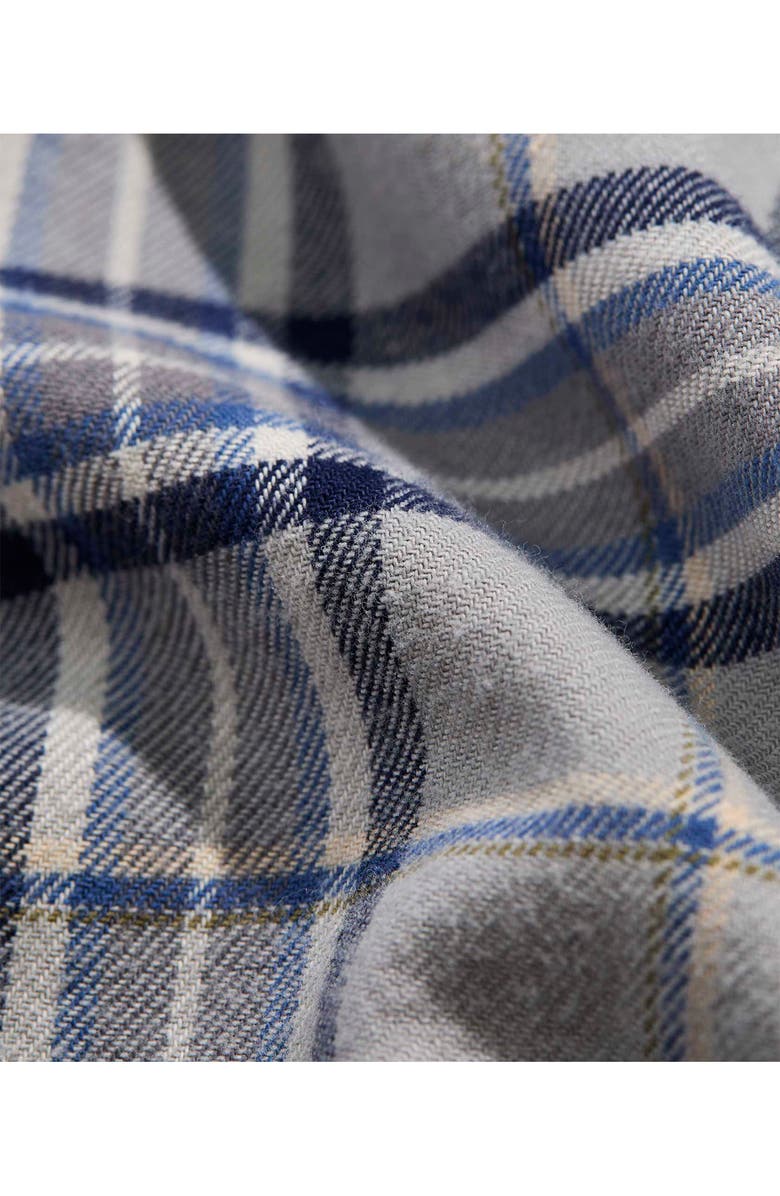 vineyard vines Plaid Whale Flannel Button-Down Shirt, Alternate, color, 