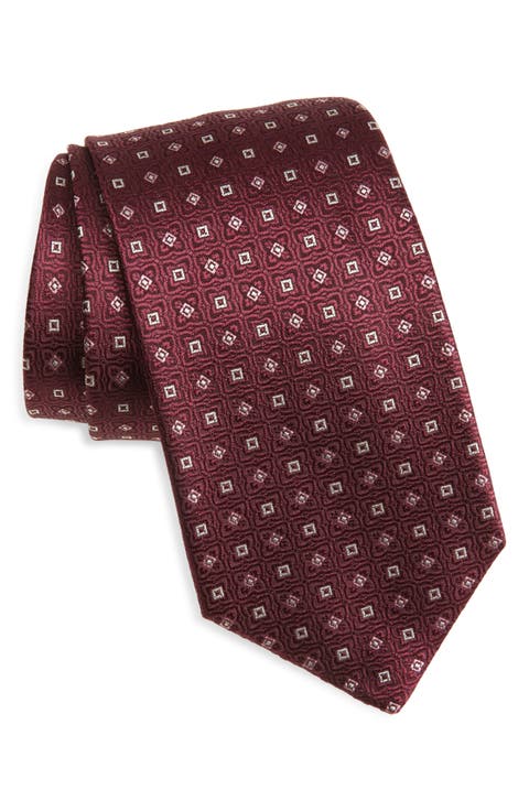 Floral Silk Tie
