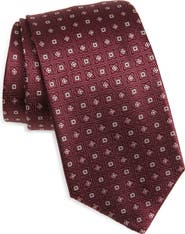 Canali Floral Silk Tie