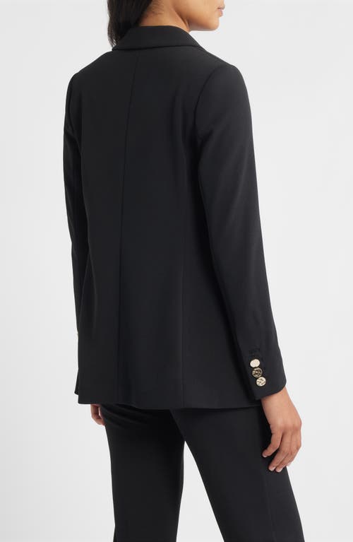 Anne Klein Shawl Collar Blazer In Black