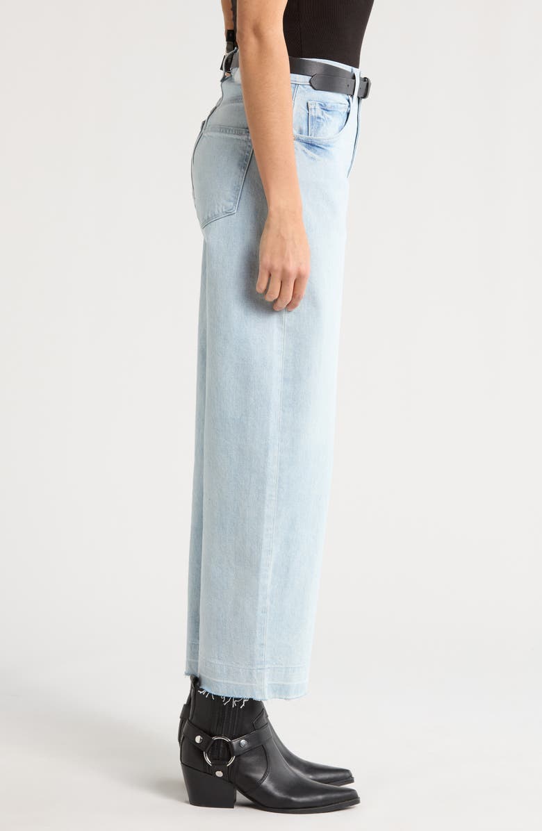 PAIGE Arellia Release Hem High Waist Ankle Barrel Jeans, Alternate, color, Fernanda W/ Wide Undone Hem