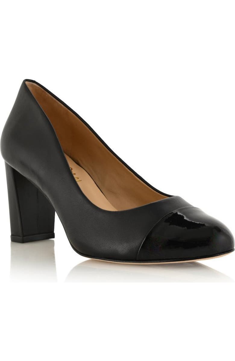Joan Oloff Sandra Cap Toe Leather Pump, Main, color,