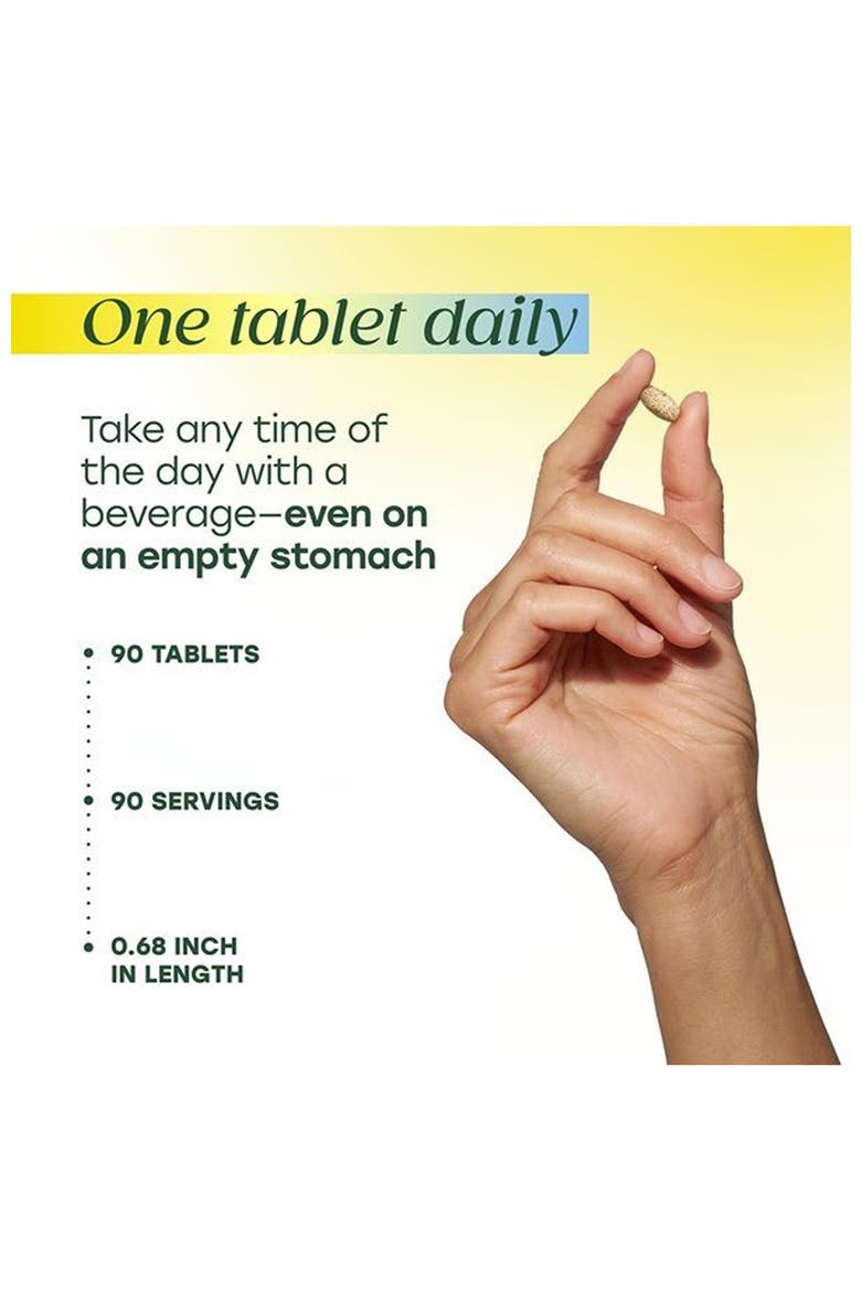 One Daily Multivitamin for Men 55+ with Methylated B12, Healthy Aging, Vegetarian, 90 Tablets, Alternate, color, None