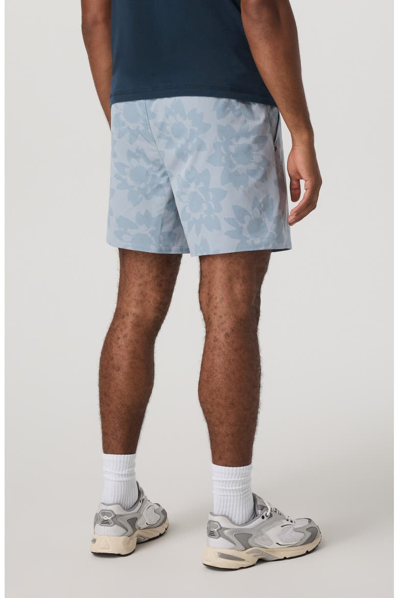 Maverick Lined Hybrid Volley Shorts, Alternate, color, RAINDROP SOL