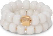 Ettika Set of 2 Power Bead Stackable Bracelets