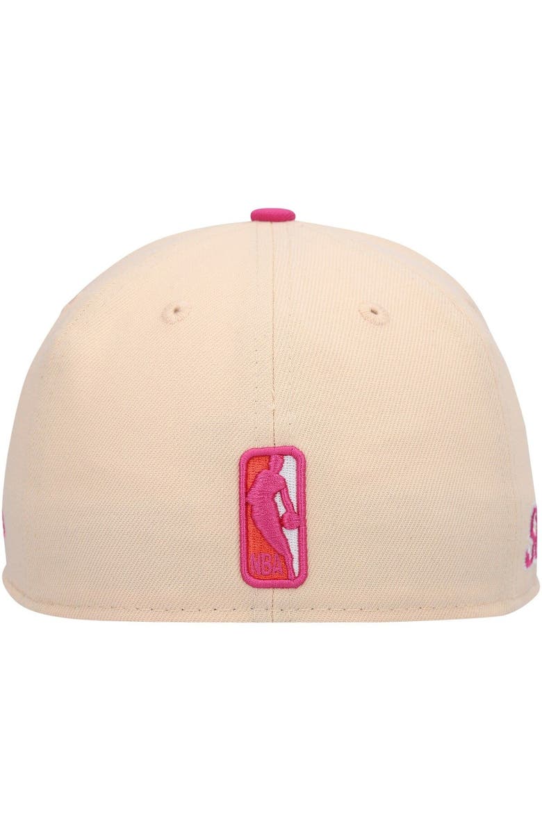 New Era Men's New Era Orange/Pink Phoenix Suns Passion Mango 59FIFTY Fitted Hat, Alternate, color, 