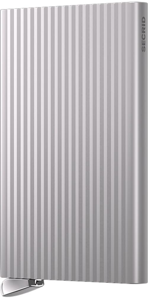 Secrid Premium Cardprotector+ Fluted In Silver