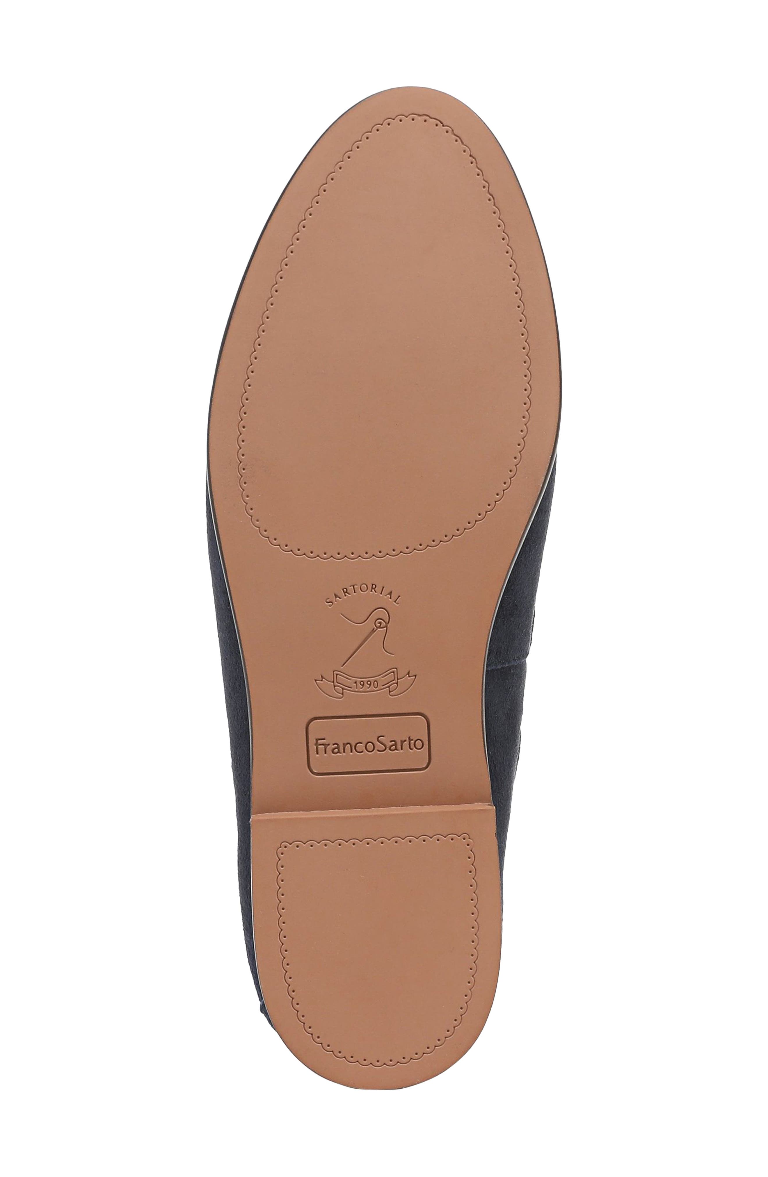 Hartlie Tassel Loafer, Alternate, color, BLUE LEATHER