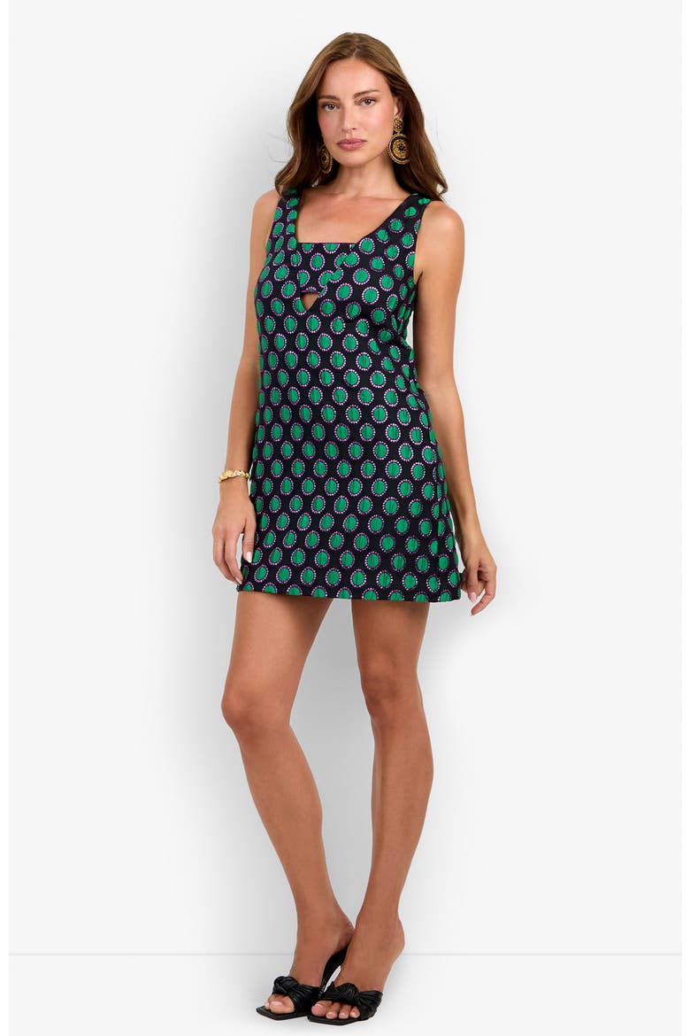 Bambilla Dress, Main, color, Gemstone
