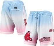 PRO STANDARD Men's Pro Standard Blue/Pink Boston Red Sox Team Logo Pro Ombre Shorts