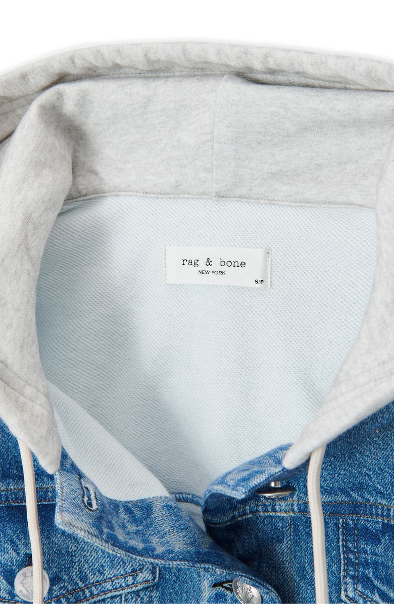 rag & bone Miramar Mixed Media Jacket, Alternate, color, Sport